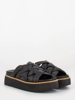 Ciabatte Layla Korea Nappa Nere