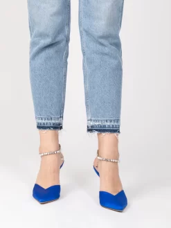 Chanel Emily Bluette In Raso E Maxi Strass