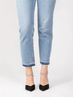 Chanel Emily Nere In Raso E Maxi Strass