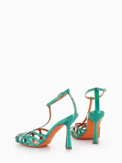 Sandali Lidia In Pelle Reflex Verde -Birkenstock Italia aldo castagna sandali lidia in pelle reflex verde3