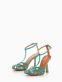 Sandali Lidia In Pelle Reflex Verde -Birkenstock Italia aldo castagna sandali lidia in pelle reflex verde4