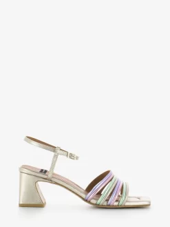 Birkenstock Italia -Birkenstock Italia angel alarcon sandalo combi etoile champagne2