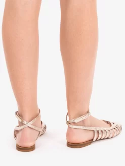 Sandalo Basso Laminato Platino -Birkenstock Italia anna f sandalo basso laminato platino3