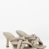 Ash Mules Mina Bis Nappa Foulard Pearl