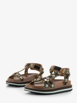 Ash Sandali Ugo Bis Ethnic Ribbon Coffee / New Cinnamon -Birkenstock Italia ash sandali ugo bis ethnic ribbon coffee new cinnamon4