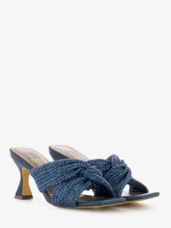 Bibi Lou Ciabatta Suzie Con Tacco Marino