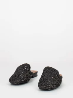 Bibi Lou Ciabatte In Raffia Intrecciata Nere -Birkenstock Italia bibi lou ciabatte in raffia intrecciata nere4