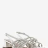 Bibi Lou Sandali Callie Con Micro Strass Silver