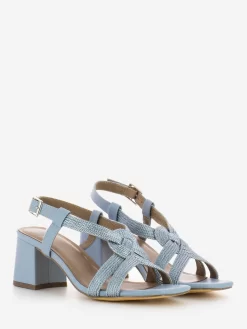 Bibi Lou Sandali Setsuko Con Tacco Celeste