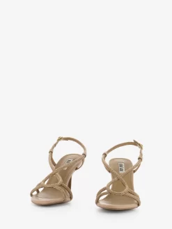 Bibi Lou Sandali Tacco Con Micro-strass Nude -Birkenstock Italia bibi lou sandali tacco con micro strass nude4