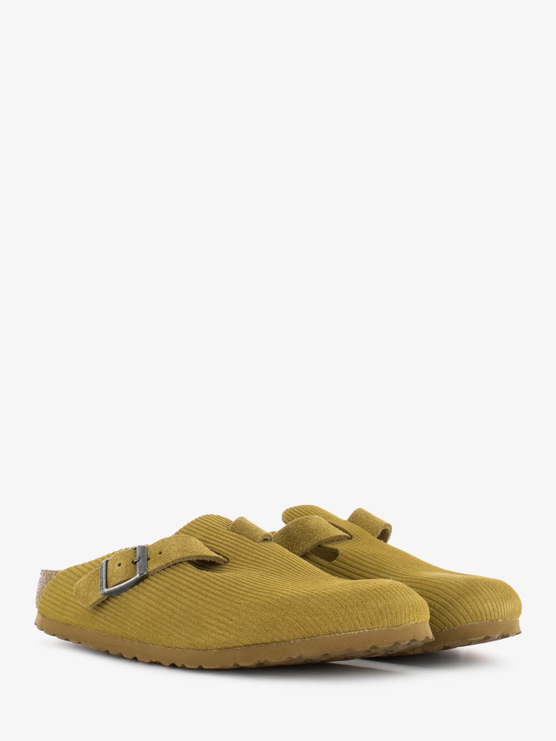 Birkenstock Boston Corduroy Cork Brown Suede Leather 1 Birkenstock Boston Corduroy Cork Brown Suede Leather