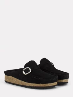 Birkenstock Ciabatte Buckley Shearling Black