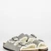 Birkenstock Arizona Shearling Stone