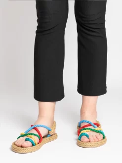 Bohonomad Sandali Bodrum Beige / Multicolor In Corda