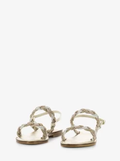 Sandali In Nappa Con Microcristalli Platino -Birkenstock Italia capri sandali in nappa con microcristalli platino4