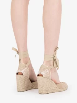 Castañer Espadrillas Carina Canvas Sand 95mm -Birkenstock Italia castaner espadrillas carina canvas sand 95mm3
