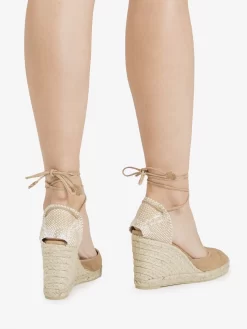 Castañer Espadrillas Carina Nabuk Tostado 90mm -Birkenstock Italia castaner espadrillas carina nabuk tostado 90mm3