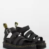 Dr. Martens Sandali Blaire Black Hydro Leather