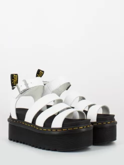 Dr. Martens Sandali Blaire Quad White Hydro Leather