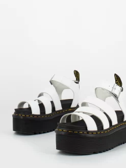 Dr. Martens Sandali Blaire Quad White Hydro Leather -Birkenstock Italia dr martens sandali blaire quad white hydro leather4