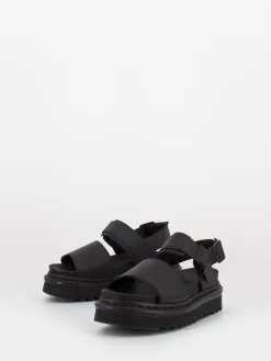 Dr. Martens Sandali Voss Black Hydro Leather -Birkenstock Italia dr martens sandali voss black hydro leather4