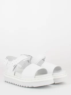 Dr. Martens Sandali Voss Mono White Hydro Leather