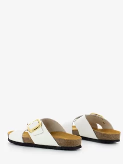 Ciabatte In Pelle Off White -Birkenstock Italia frau ciabatte in pelle off white3