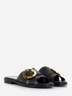 Ciabatte London Turtle / Nero