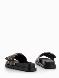 Guess Ciabatta Fabetzy Black / Platino -Birkenstock Italia guess ciabatta fabetzy black paltino3