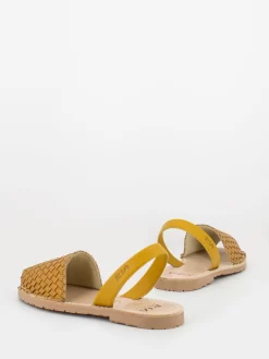 Sandali Woven Velvet Intrecciati Mustard -Birkenstock Italia ia menorca sandali woven velvet intrecciati mustard3