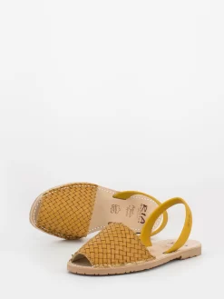 Sandali Woven Velvet Intrecciati Mustard -Birkenstock Italia ia menorca sandali woven velvet intrecciati mustard4