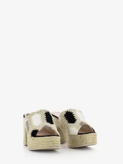 Ciabatta Country Patch Bianco / Nero -Birkenstock Italia il laccio ciabatta country patch bianco nero4