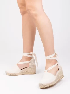 Espadrillas Valencia Lona Crudo