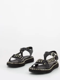 Sandali Dass Neri Con Borchie Oro -Birkenstock Italia il laccio sandali dass neri con borchie oro4