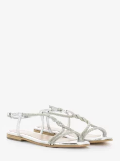 Sandalo Aurora Glitter Silver