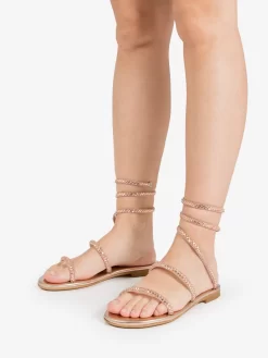 Sandalo Maje Rose Gold