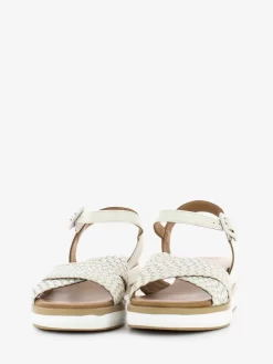 Inuovo Sandali Due Fasce In Pelle Intrecciata Crema -Birkenstock Italia inuovo sandali due fasce in pelle intrecciata crema4