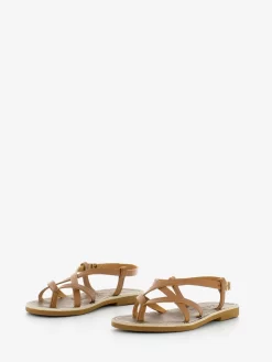 Sandali Infradito In Vacchetta Cuoio -Birkenstock Italia le salentine sandali infradito in vacchetta cuoio4