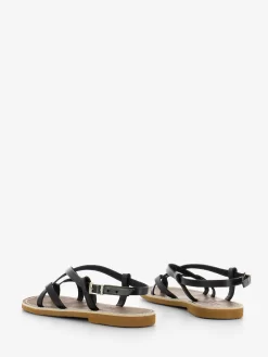 Sandali Infradito In Vacchetta Neri -Birkenstock Italia le salentine sandali infradito in vacchetta neri3