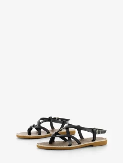 Sandali Infradito In Vacchetta Neri -Birkenstock Italia le salentine sandali infradito in vacchetta neri4