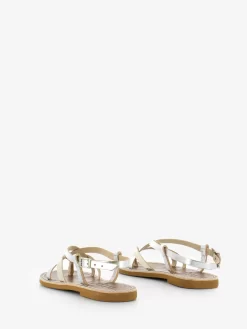 Sandali Infradito Laminati Argento/oro -Birkenstock Italia le salentine sandali infradito laminati argento oro3