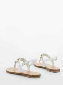 Sandali Infradito Bianco / Blu Con Cristalli -Birkenstock Italia moda positano sandali infradito bianco blu con cristalli3