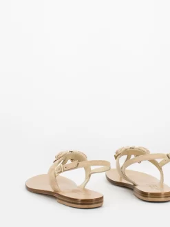 Sandali Infradito Cipria Con Fiocco -Birkenstock Italia moda positano sandali infradito cipria con fiocco 23