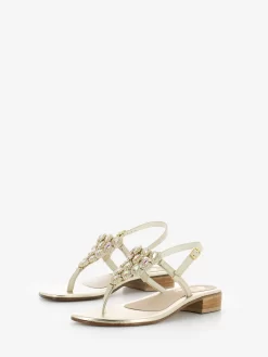 Sandali Infradito Naturale T.30 Con Opali -Birkenstock Italia moda positano sandali infradito naturale t 30 con opali4