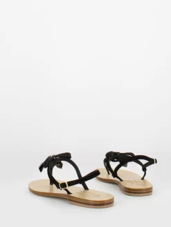 Sandali Infradito Neri Con Fiocco -Birkenstock Italia moda positano sandali infradito neri con fiocco 23