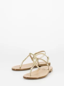 Sandali Infradito Platino Con Strass Multicolor -Birkenstock Italia moda positano sandali infradito platino con strass multicolor4