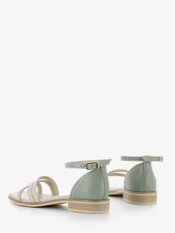 Nero Giardini Sandalo Basso Nappa Ivory / Salvia -Birkenstock Italia nero giardini sandalo basso nappa ivory salvia3
