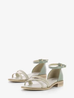 Nero Giardini Sandalo Basso Nappa Ivory / Salvia -Birkenstock Italia nero giardini sandalo basso nappa ivory salvia4