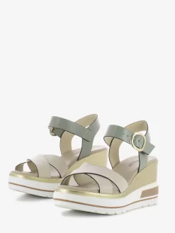 Nero Giardini Sandalo Con Zeppa Loira Ivory / Salvia -Birkenstock Italia nero giardini sandalo con zeppa loira ivory salvia4