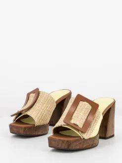 Zoccoli Eden Giallo Pallido Con Fascia Raffia -Birkenstock Italia noa harmon zoccoli eden giallo pallido con fascia raffia4